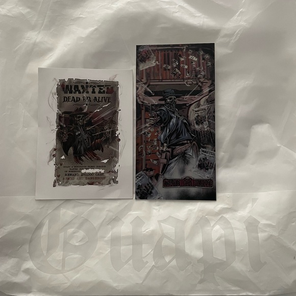 GUAPI RARE Dead or Alive Skeleton Pants - Picture 7 of 7